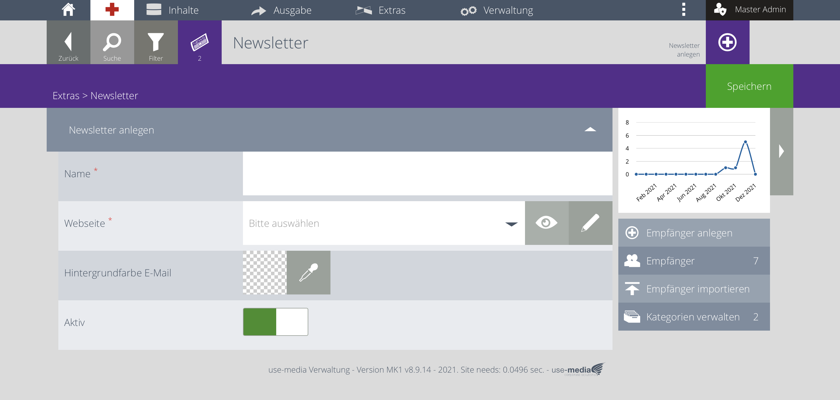 Newsletter - Adalize v8.9.20