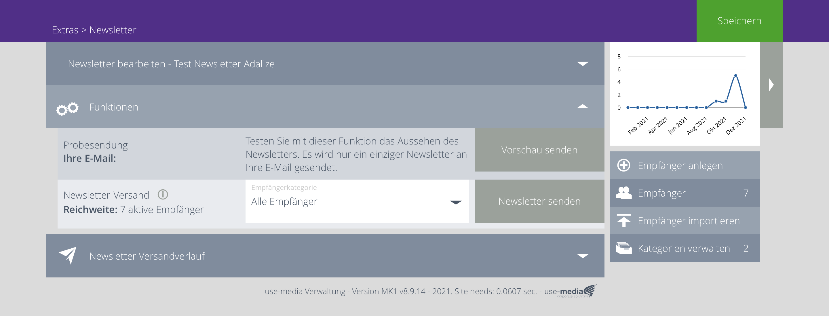 Newsletter - Adalize v8.9.20