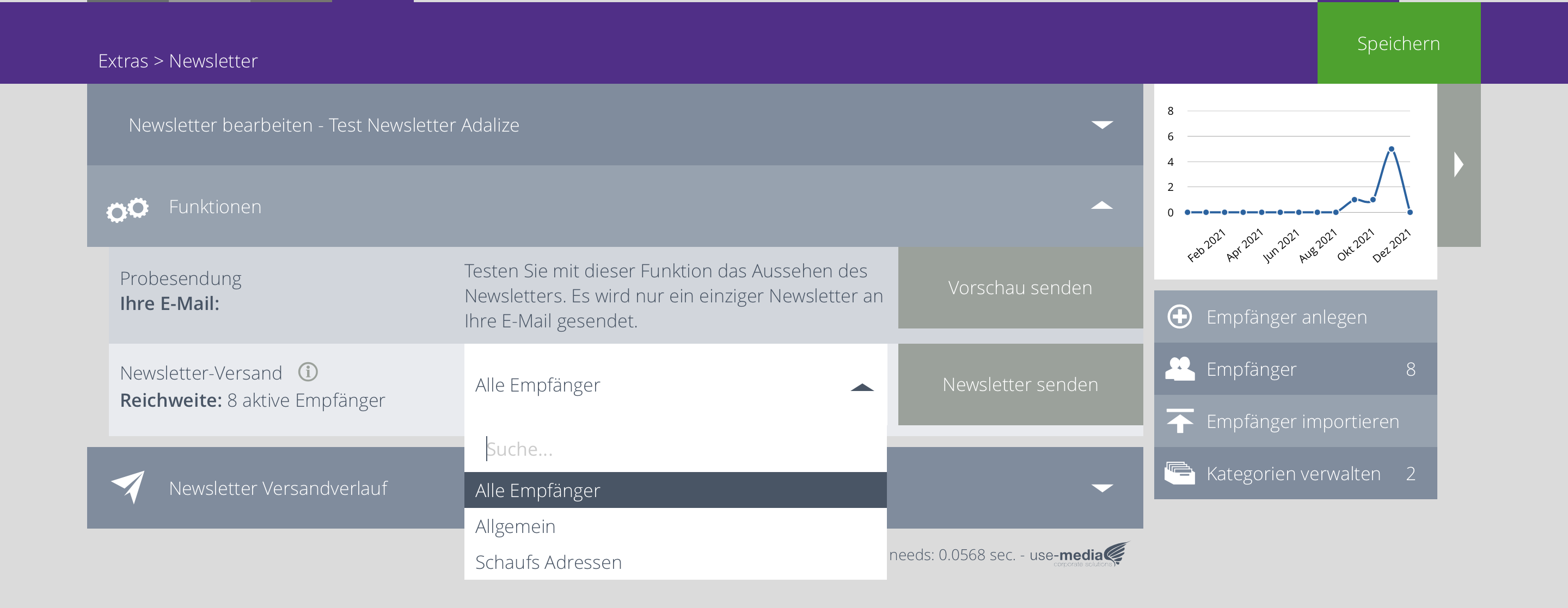 Newsletter - Adalize v8.9.20