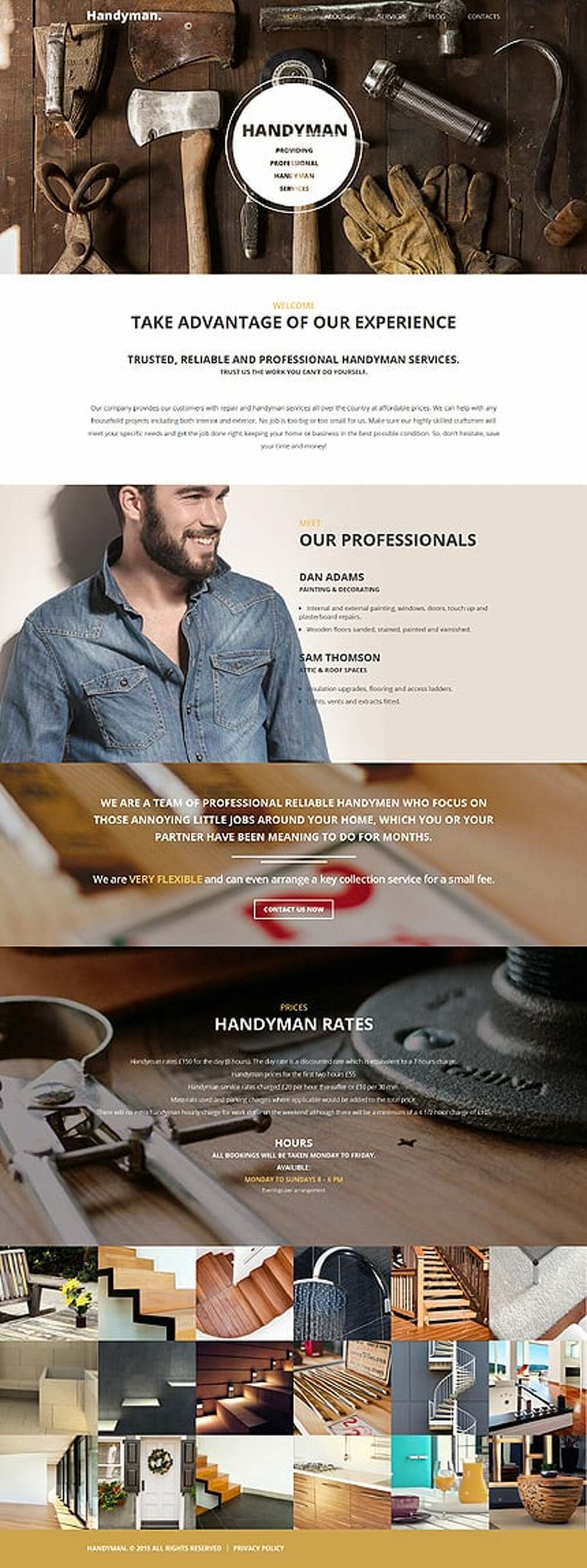 Handyman WordPress Theme