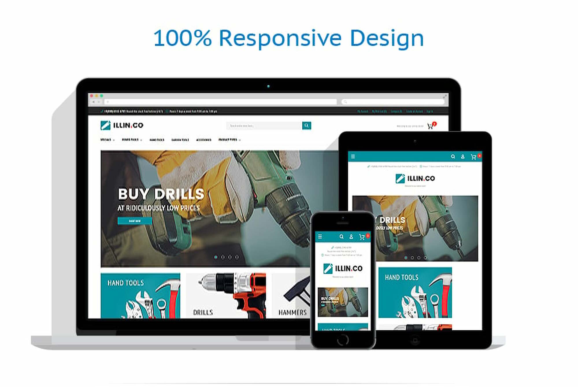 Illin.co - Tools&amp; Equipment Magento Theme