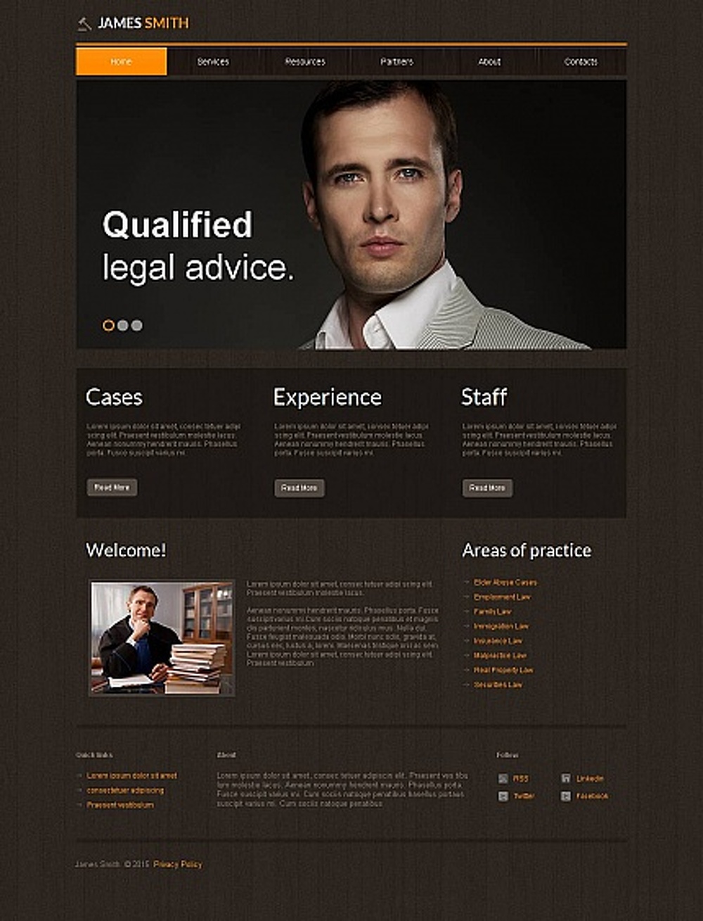 Lawyer  Layout