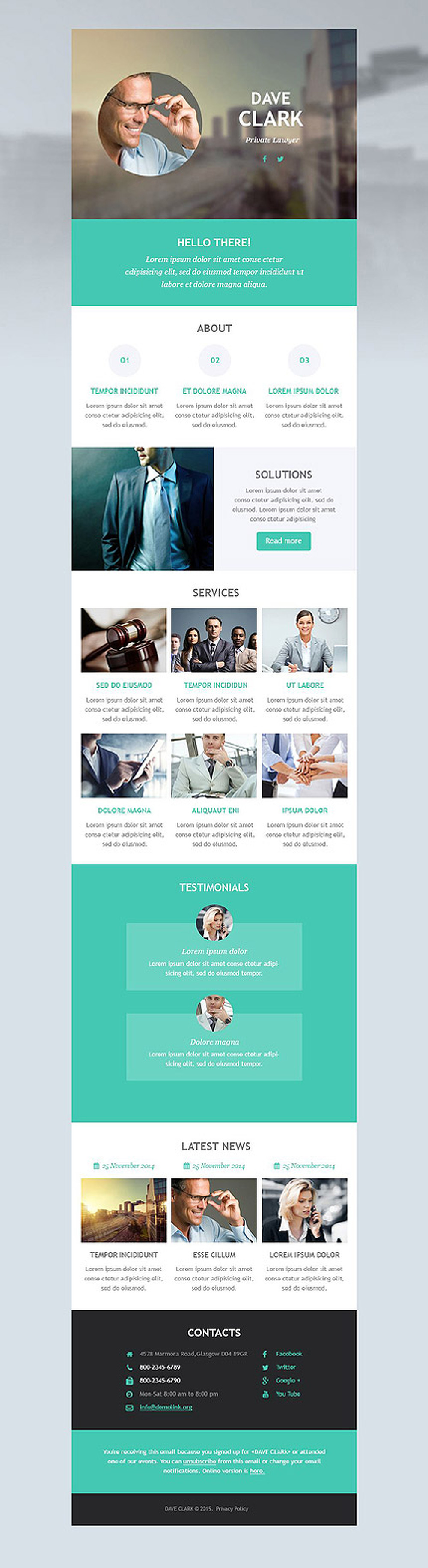 Lawyer  Layout