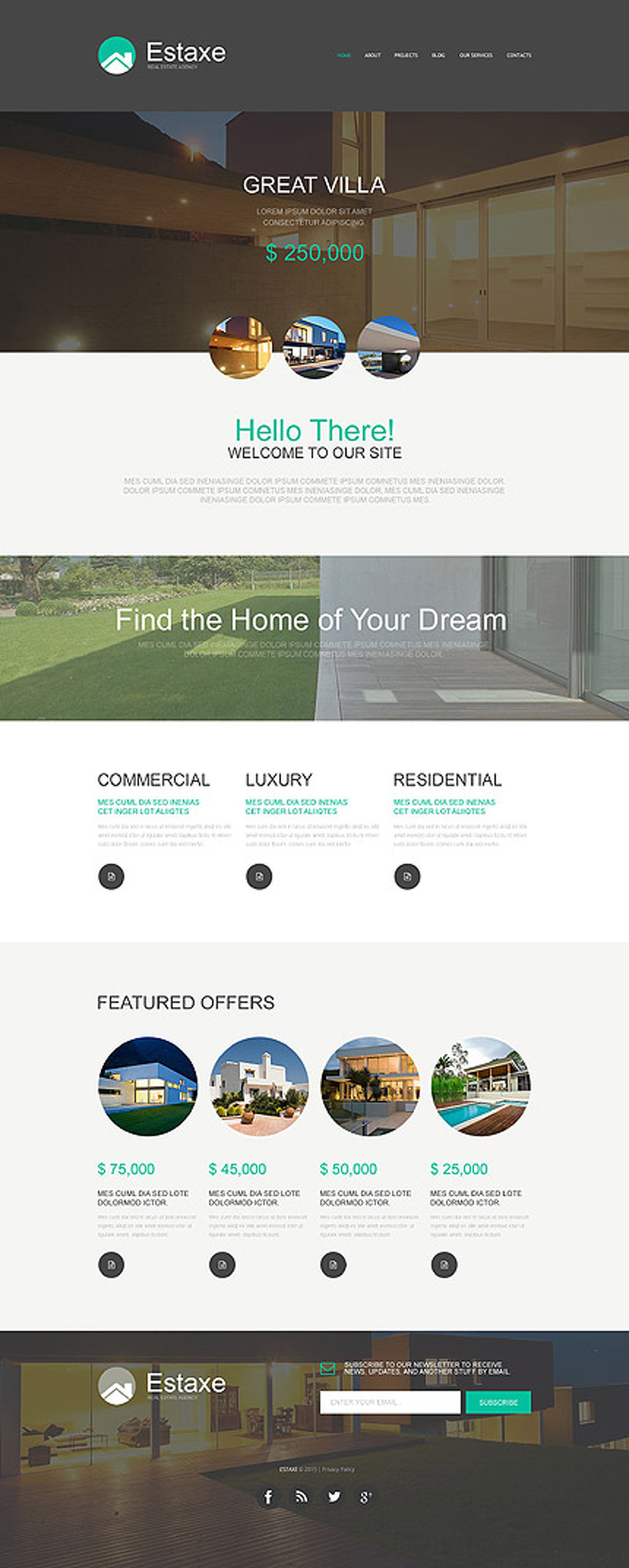 Real Estate Agency  Layout