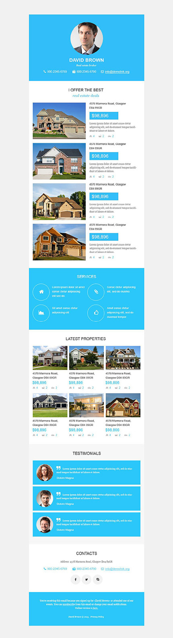 Real Estate Agency  Layout