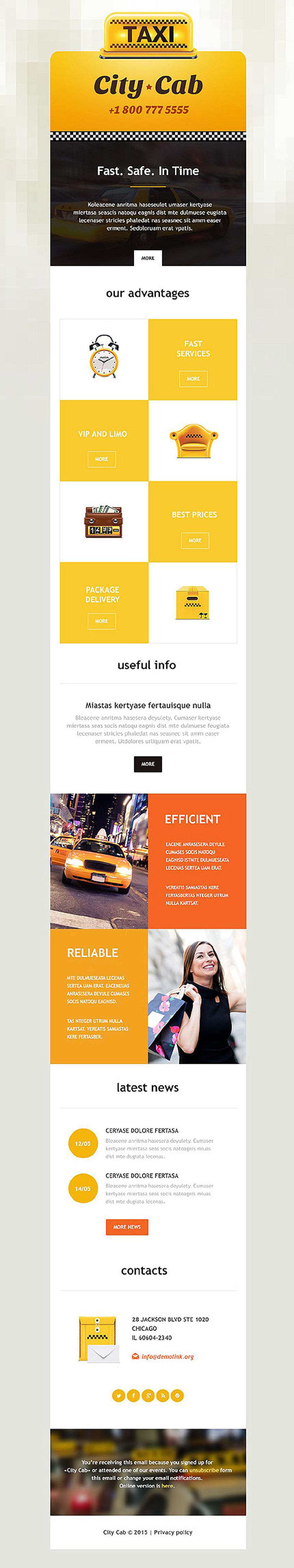 Taxi  Layout